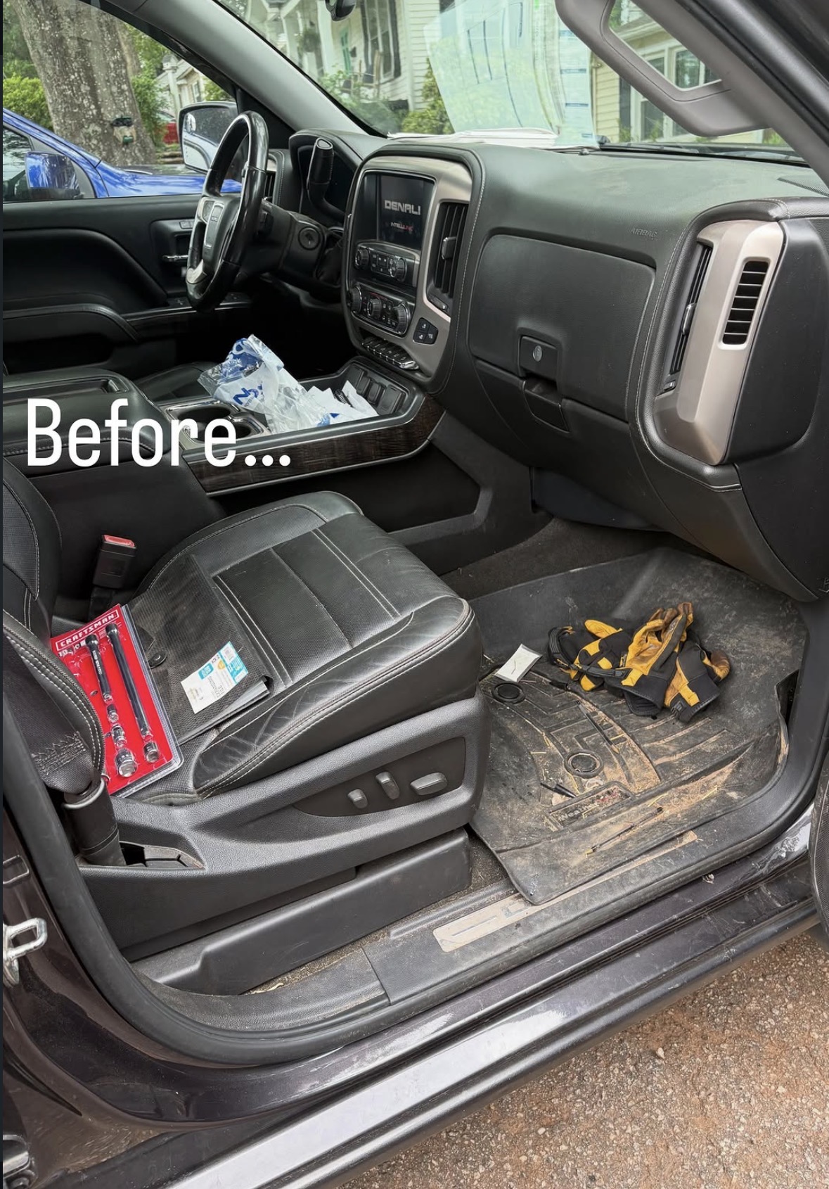 Before and after detailing comparison 3